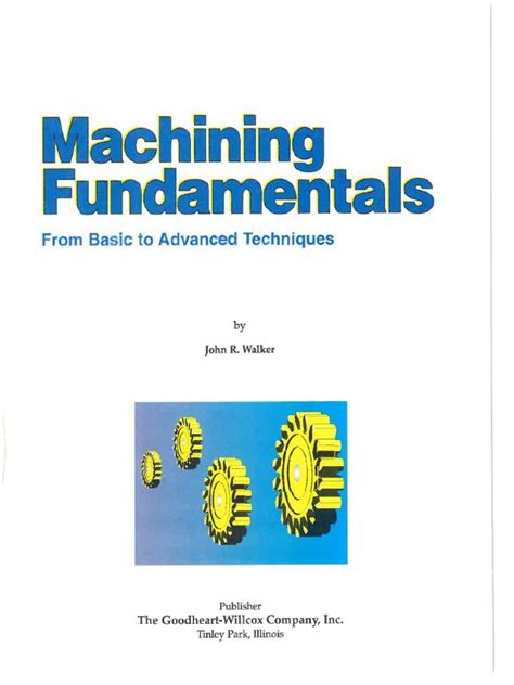 machining fundamentals pdf download